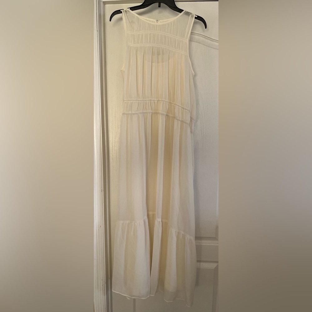 NWT A New Day Cream Maxi Dress Size Medium